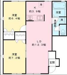 ホワイトシルクの物件間取画像